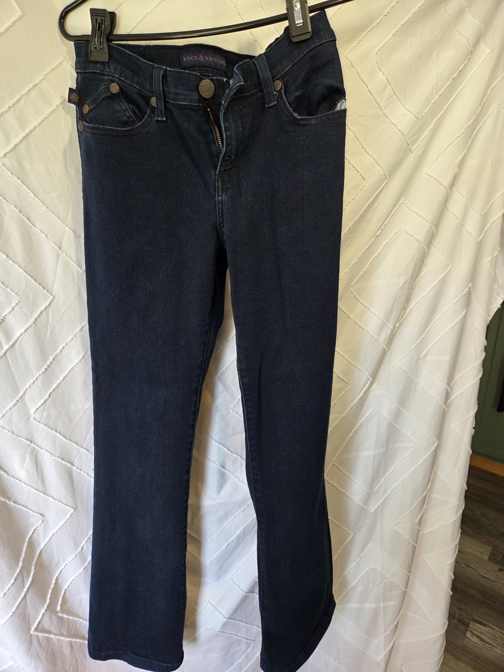 Rock & Republic Dark Indigo Flare Jeans